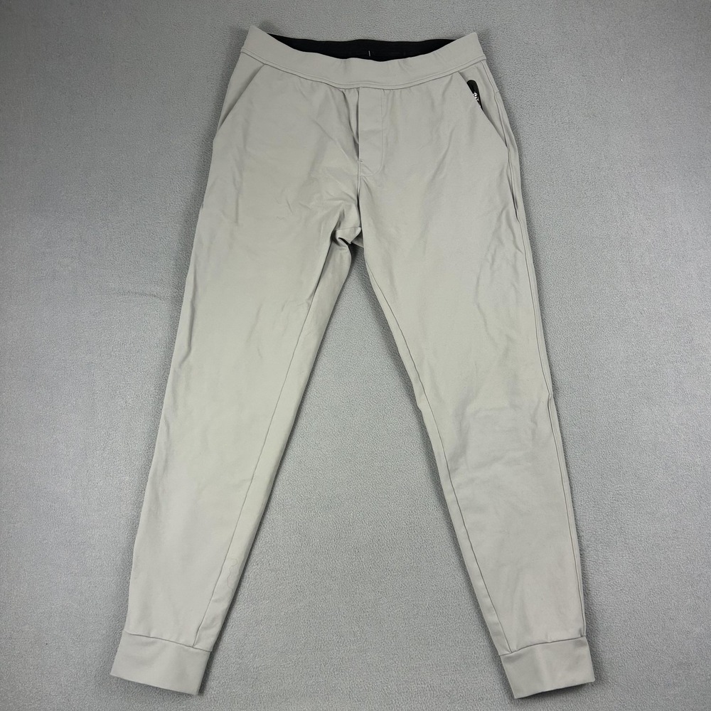 Public Rec Pants Mens 32x32 Gray Joggers Tapered Stretch Athletic Lounge